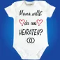 Preview: Baby-Body Heiratsantrag
