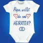 Preview: Babybody Hochzeitsantrag