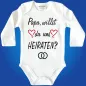 Preview: Baby-Body Hochzeitsantrag