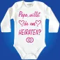Preview: Baby-Body mit Heiratsantrag