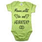 Preview: Baby Bodysuit with saying marry
