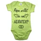 Preview: Baby Bodysuit with saying marriage proposal