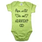 Preview: Baby Bodysuit with saying marriage proposal