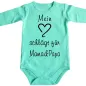 Preview: Baby-Body mit Aufdruck Herz