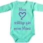 Preview: Baby-Body mit Herz Uroma Uropa