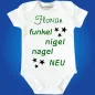 Preview: Baby-Body mit Spruch zur Geburt