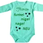 Preview: Babybody mit Spruch Nagelneu