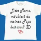 Preview: Kinder T-Shirt Heiratsantrag