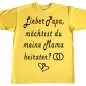 Preview: Kinder TShirt Hochzeitsantrag