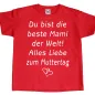 Preview: Kinder T-Shirt mit Aufdruck Muttertag