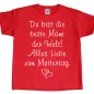 Preview: Kinder T-Shirt mit Aufdruck Muttertag