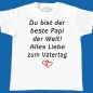 Preview: Kinder T-Shirt Vatertag