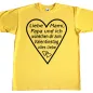 Preview: Kinder T-Shirt mit Druck Valentinstag