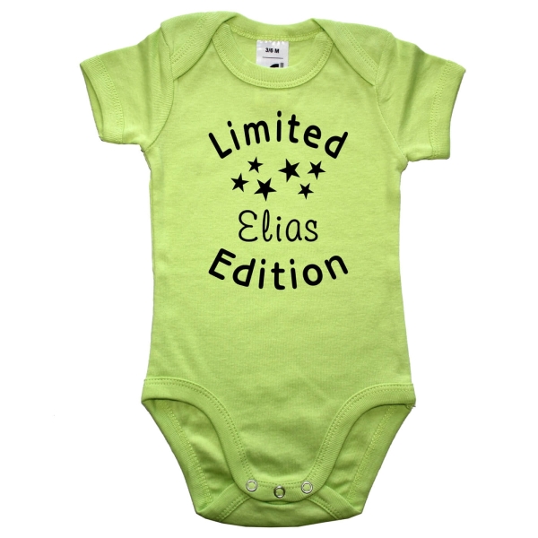 Baby-Body Limited Edition mit Wunschname