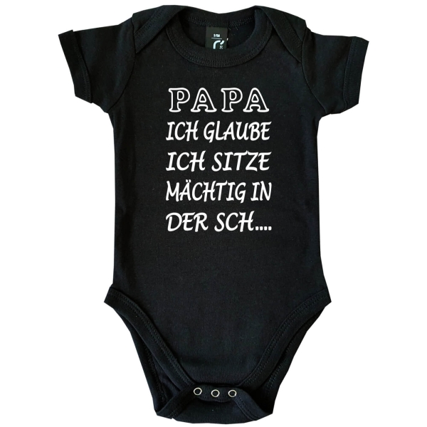 Lustiger Baby-Body - Freie Wahl Papa, Mama, Oma, Opa, Tante oder Onkel