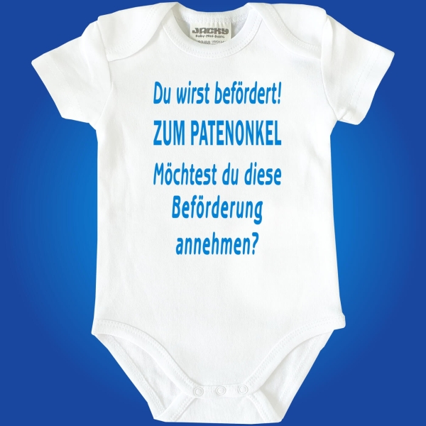 Baby-Body - Patentante - Patenonkel - Pateneltern - Taufpaten