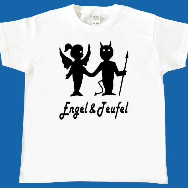 Kinder T-Shirt - Engel & Teufel