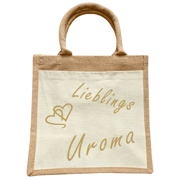 Jute Erwachsenen Tasche - Lieblings Erzieherin Lehrerin uvm.