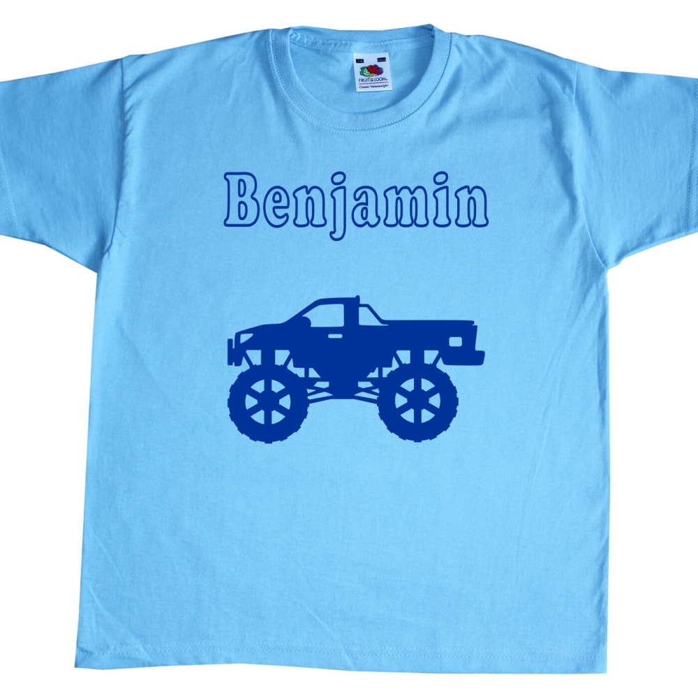 Kinder T-Shirt mit Monstertruck