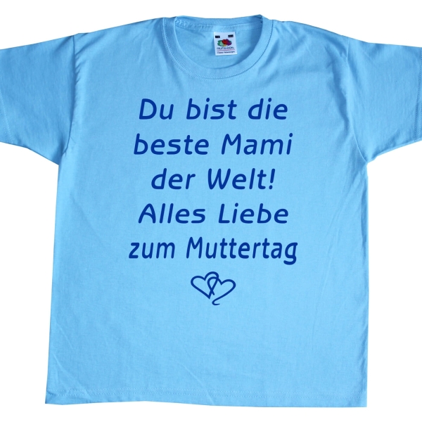 Kinder T-Shirt Muttertag