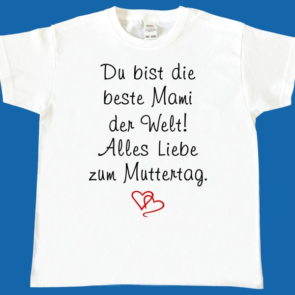 Kinder T-Shirt Muttertag