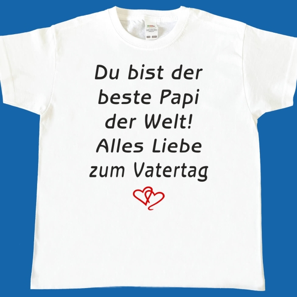 Kinder T-Shirt Vatertag