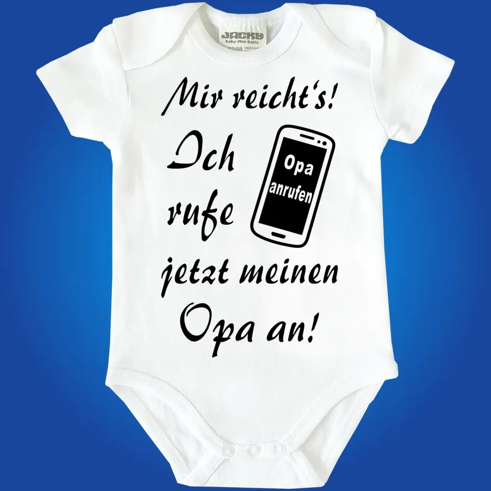 Baby-Body Opa anrufen