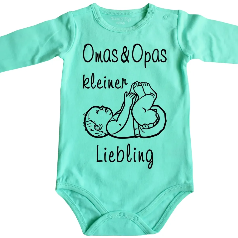 Baby-Body mit einem Baby Aufdruck
