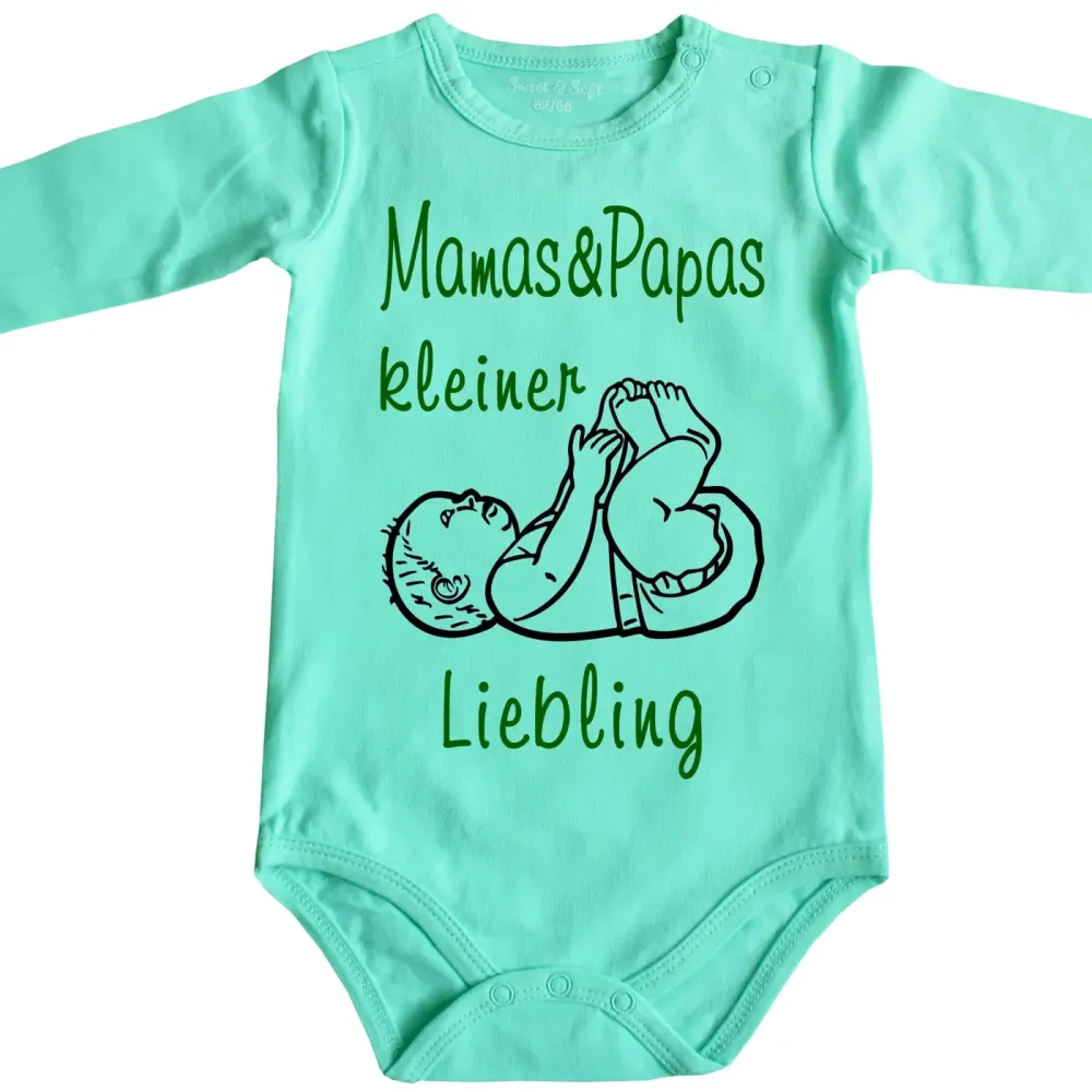 Babybody mit einem Baby Aufdruck