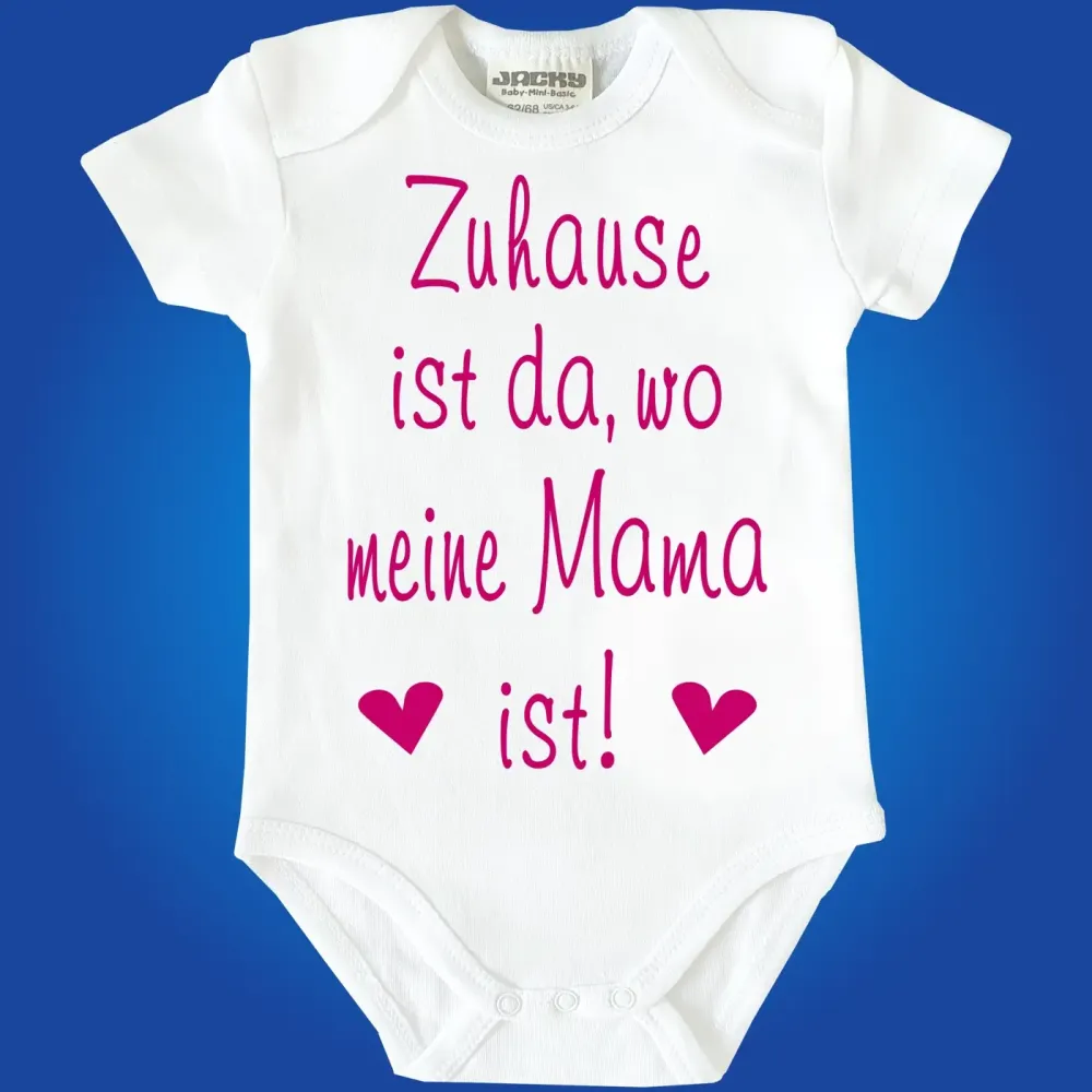 Baby bodysuit with the slogan Family