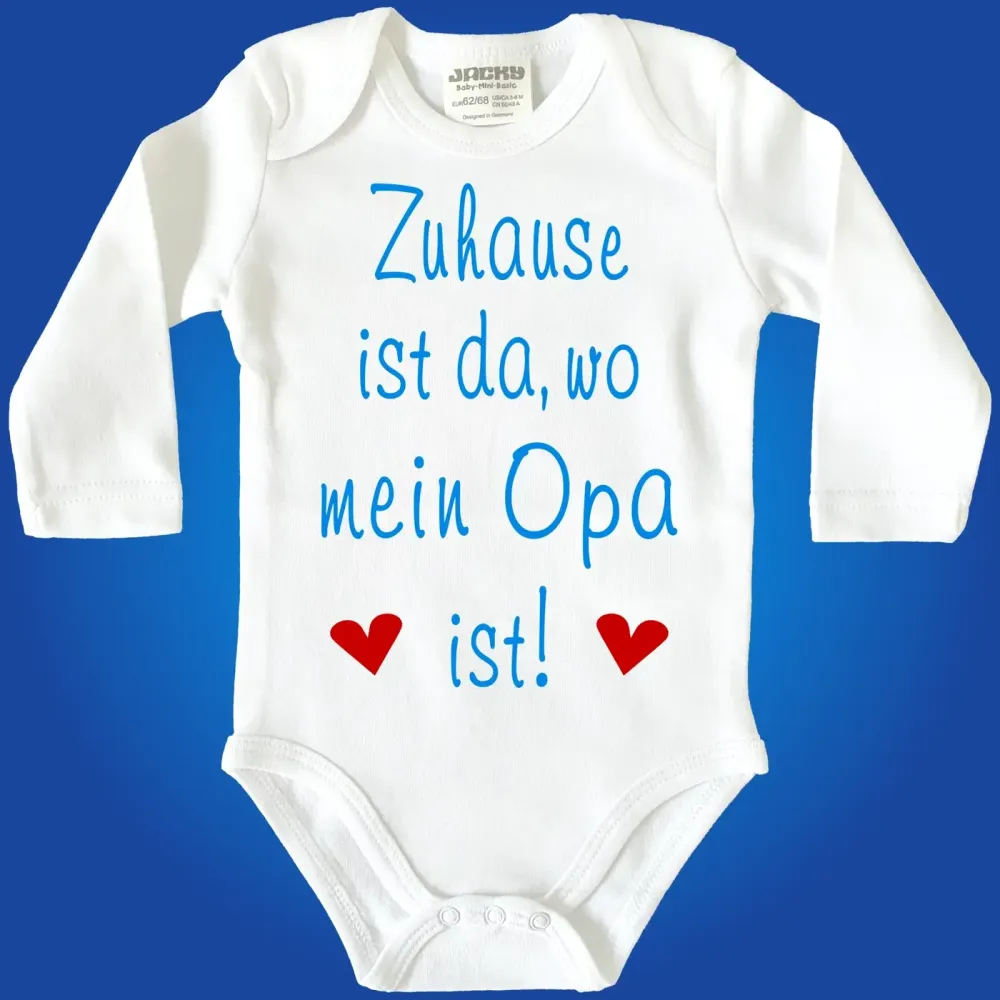 Baby Bodie mit Spruch Familie