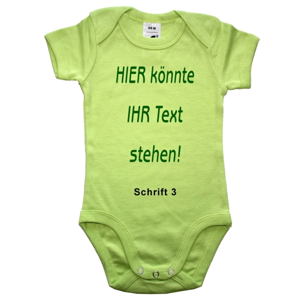 Babybodie Personalisiert