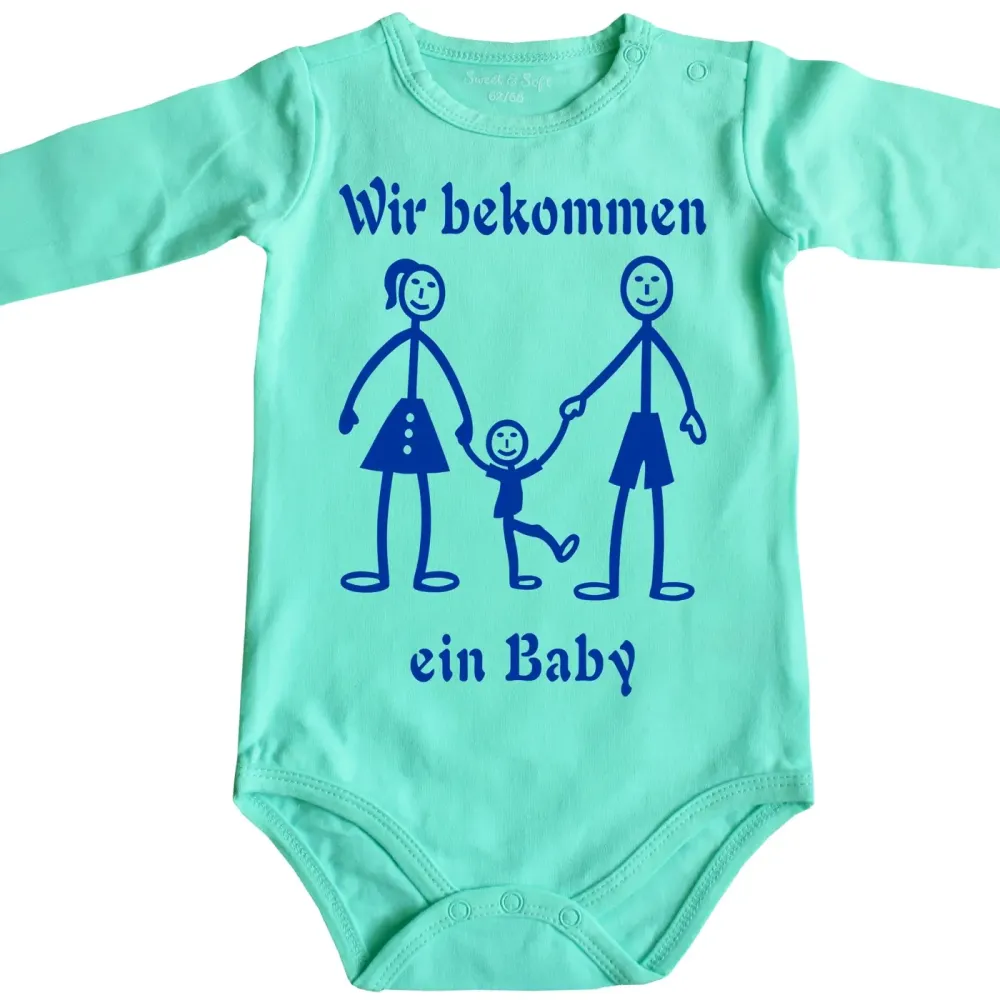Baby-Body mit Druck Baby