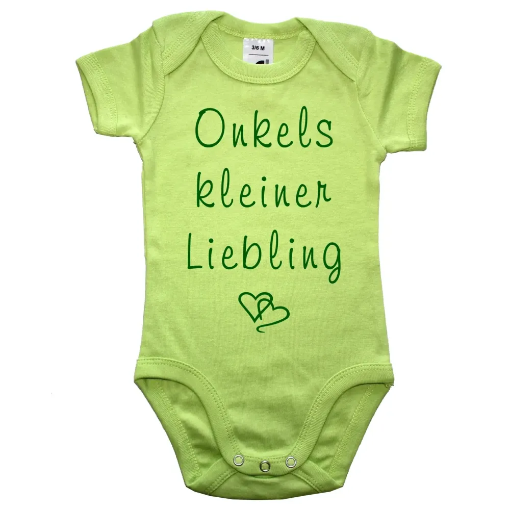 Baby-Body mit Spruch Tante Onkel