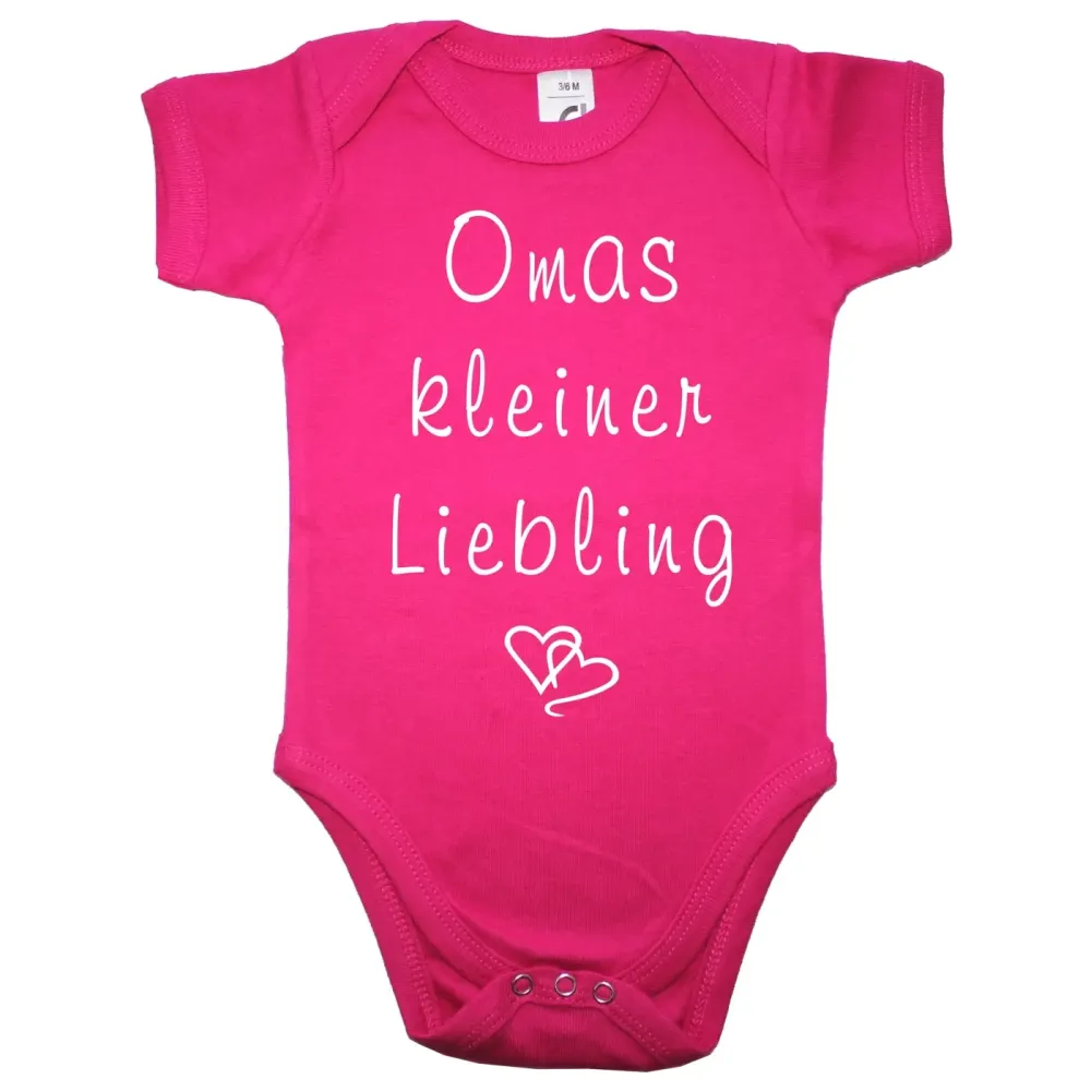 Strampler mit Spruch Liebling