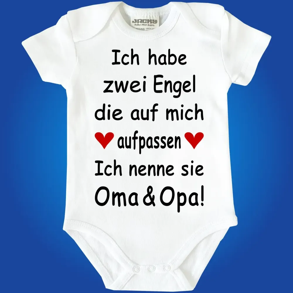 Baby-Body mit Spruch Engel Oma