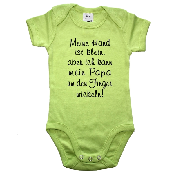 Baby-Body - Meine Hand ist klein, aber ich kann Oma & Opa ...