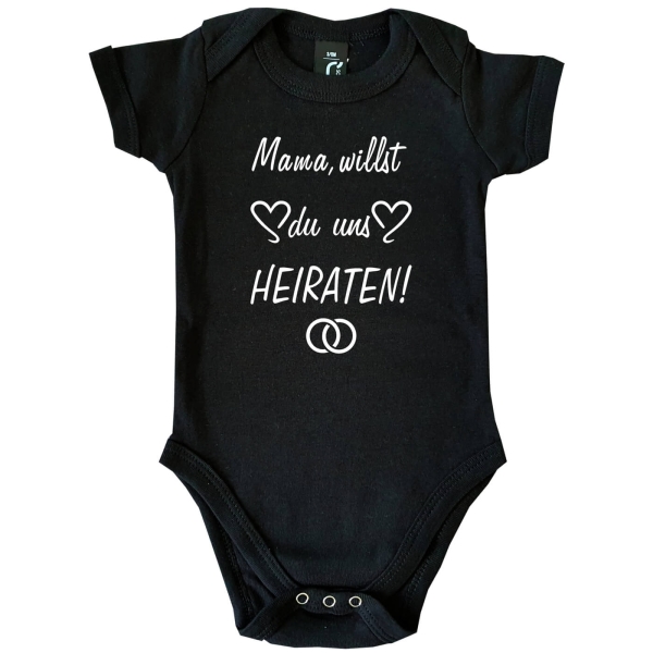 Baby-Body Hochzeitsantrag