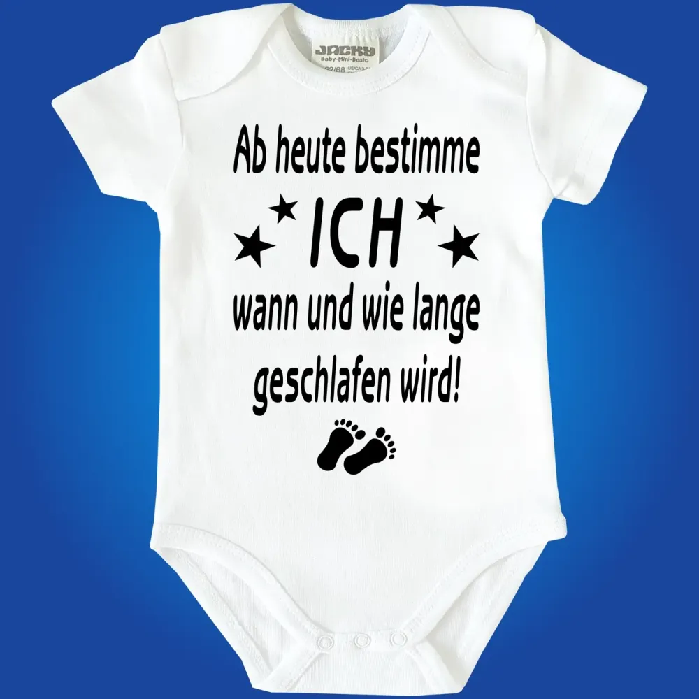 Baby-Body mit lustigem Druck