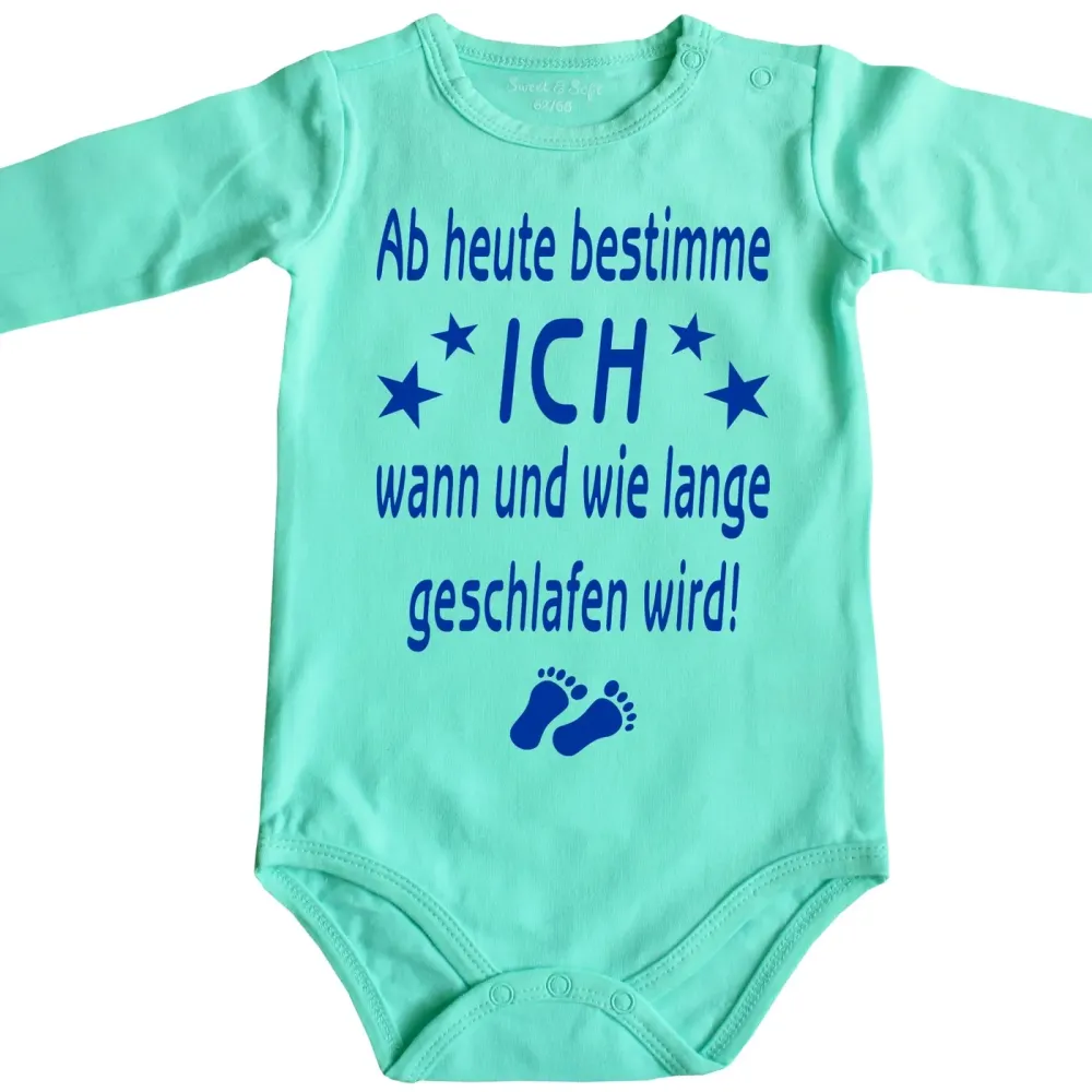 Lustiger Baby Bodie mit Spruch