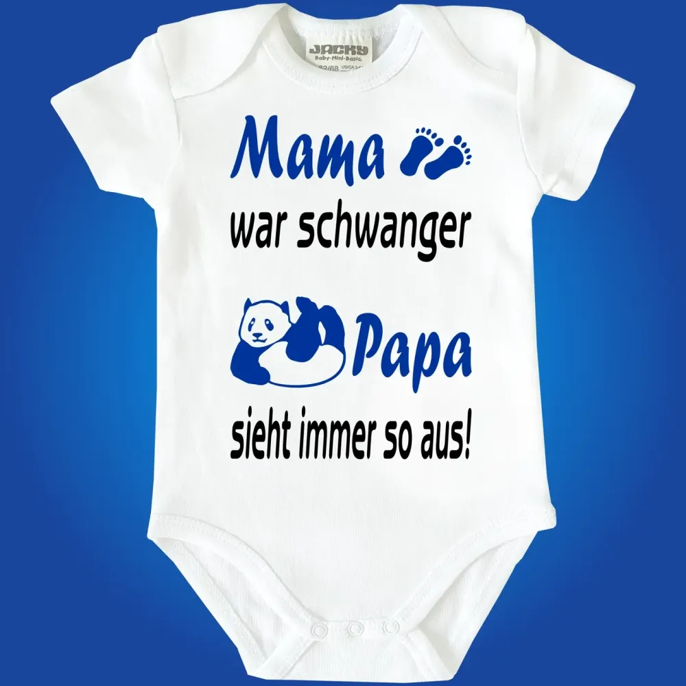 Preview: Baby-Body - Mama war schwanger Preview: Baby-Body Papa sieht immer so aus
