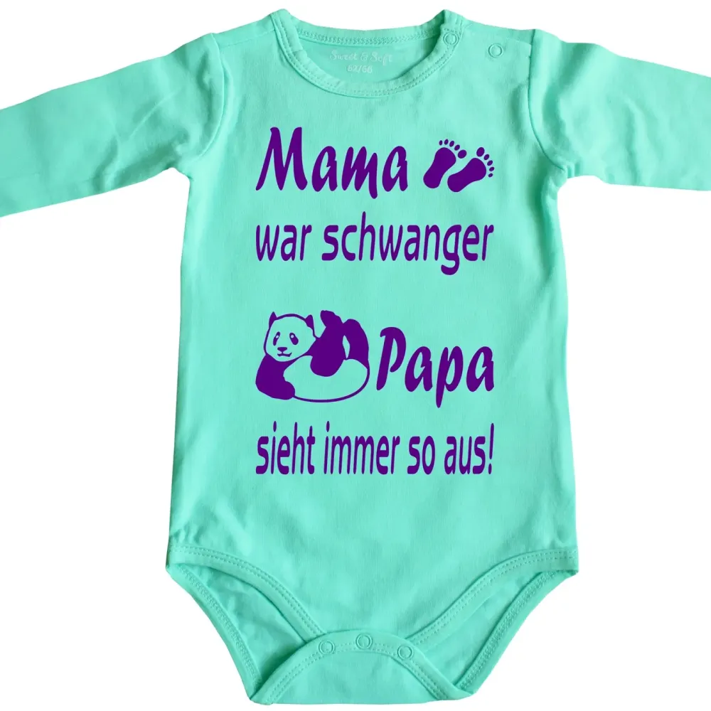 Preview: Witziger Baby Bodie Schwanger