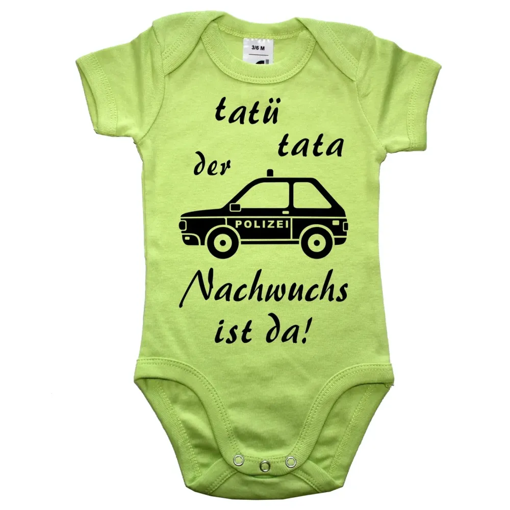 Baby Bodysuit Police Car