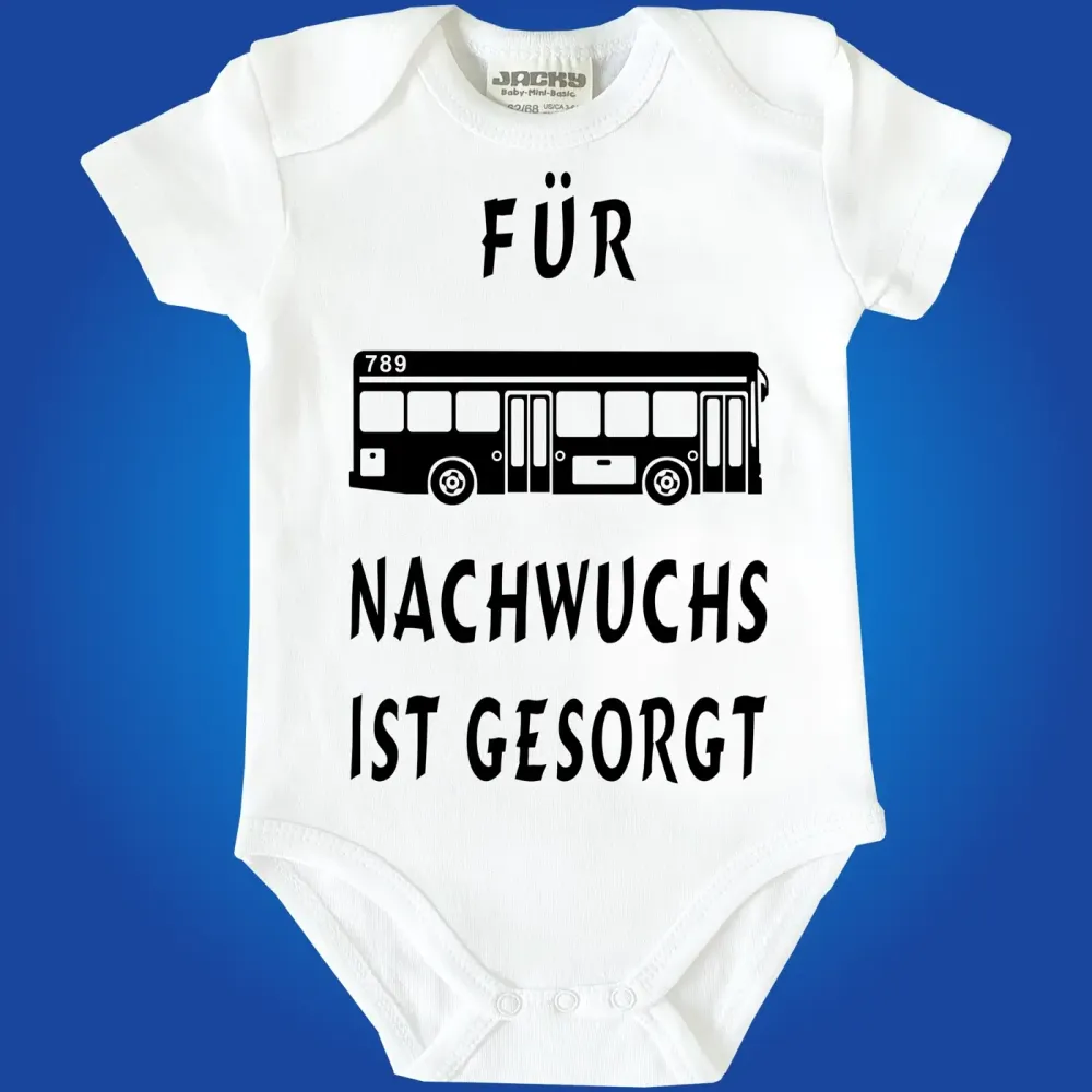 Baby-Body mit Bus
