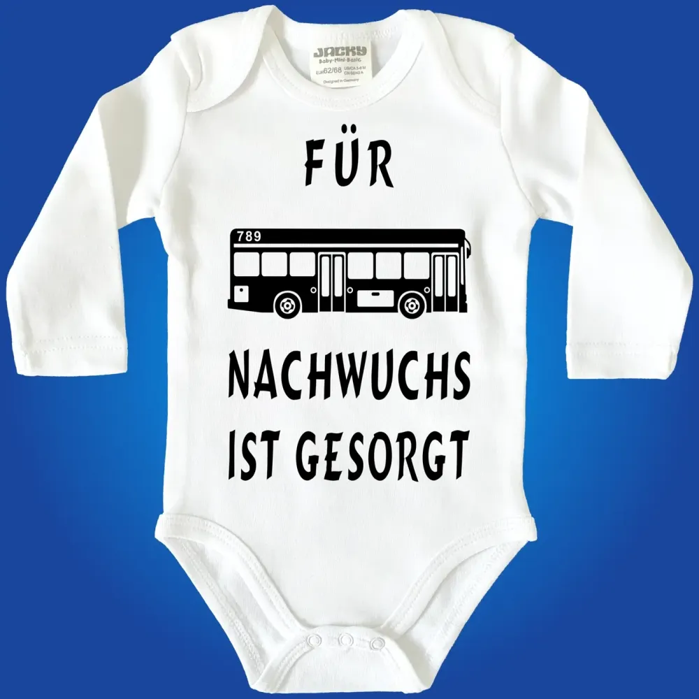 Baby-Body mit Bus