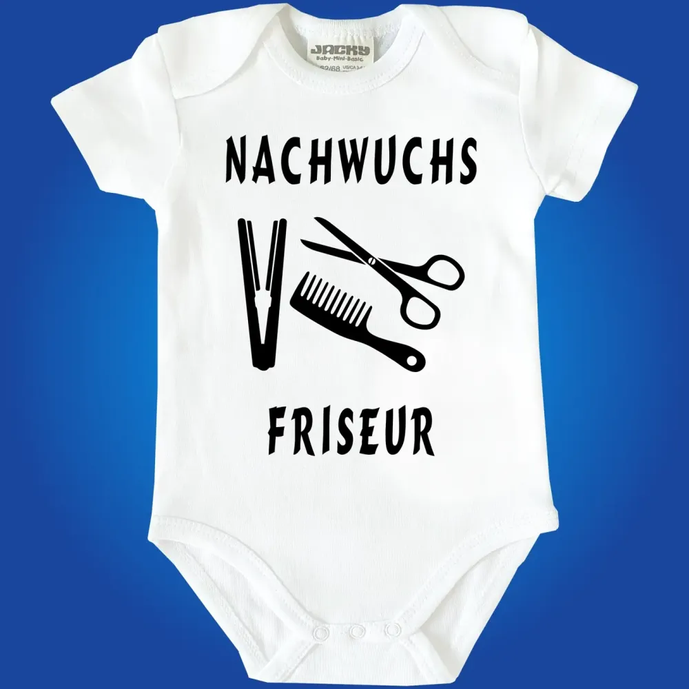 Baby-Body mit Friseur oder Friseurin
