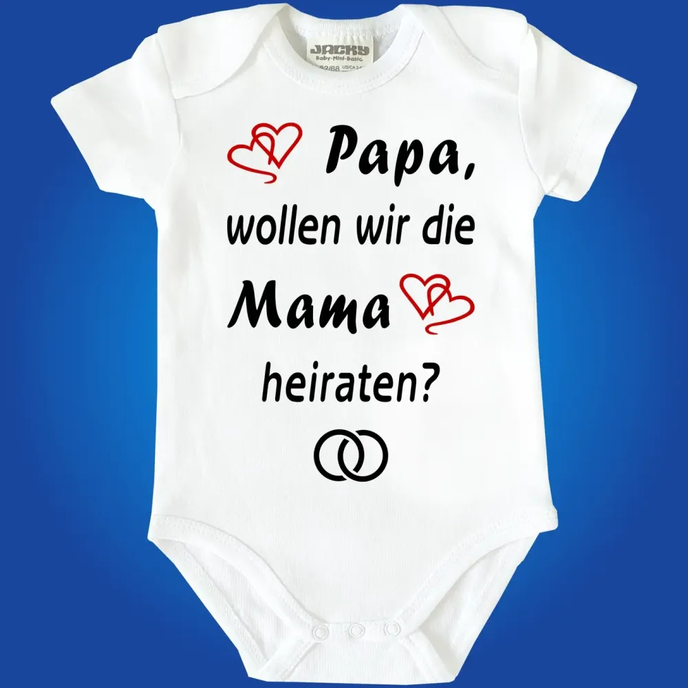 Preview: Baby-Body Hochzeitsantrag