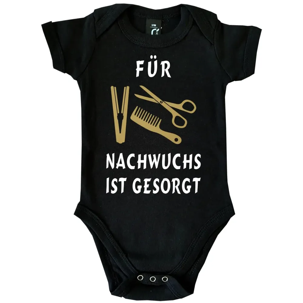 Baby-Body mit Druck Friseurin Friseur