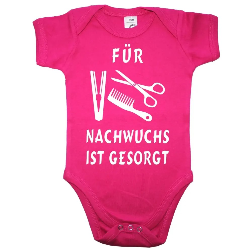 Baby-Body mit Druck Friseur oder Friseurin