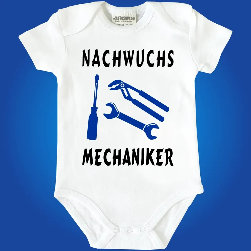 Baby-Body mit Druck Mechaniker